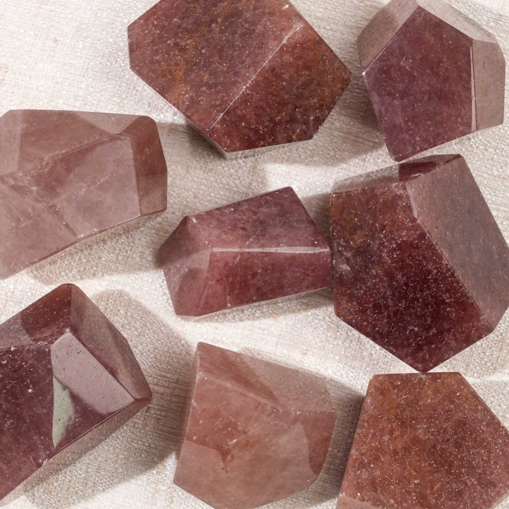 Strawberry Quartz Freeform