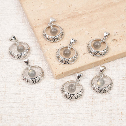 Blue Moonstone Pendant