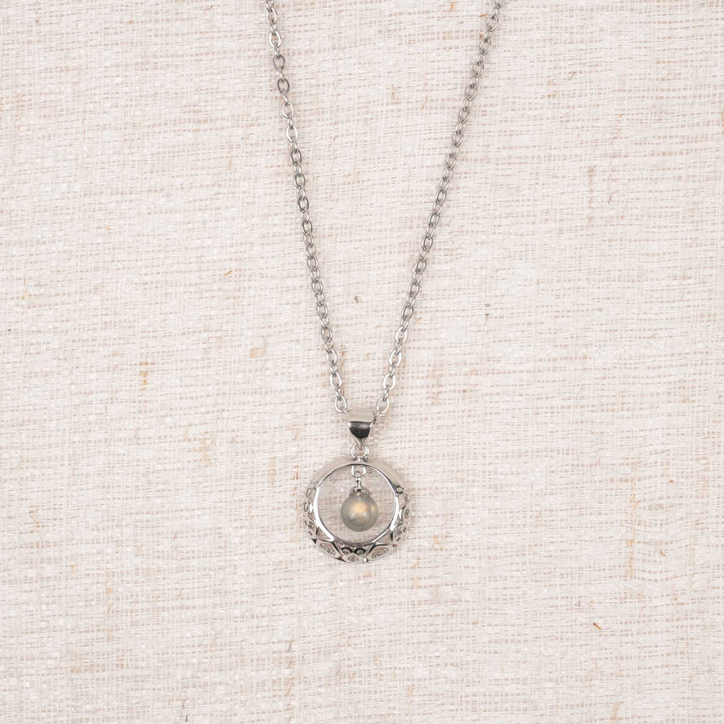 Blue Moonstone Pendant