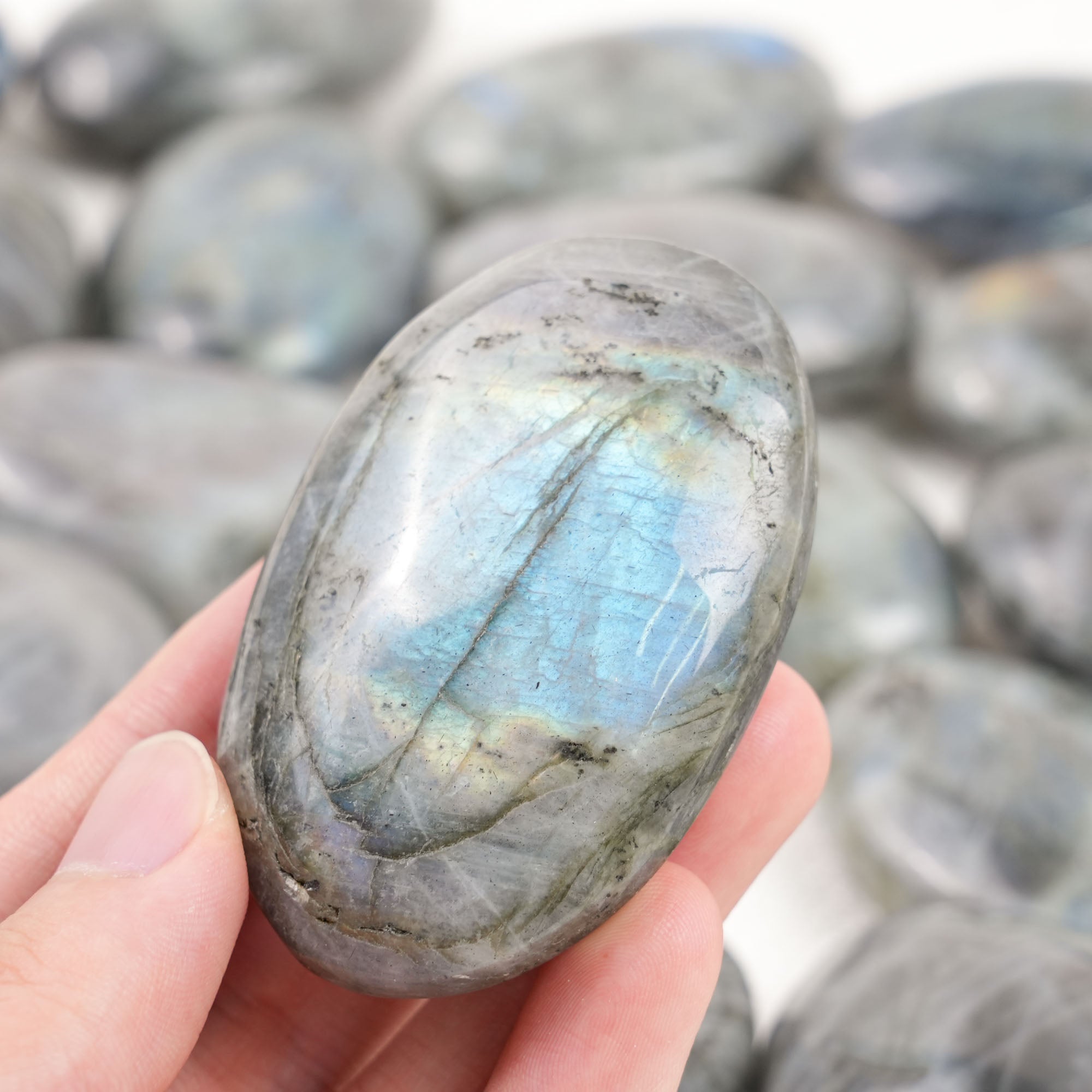 Labradorite Palm Stone