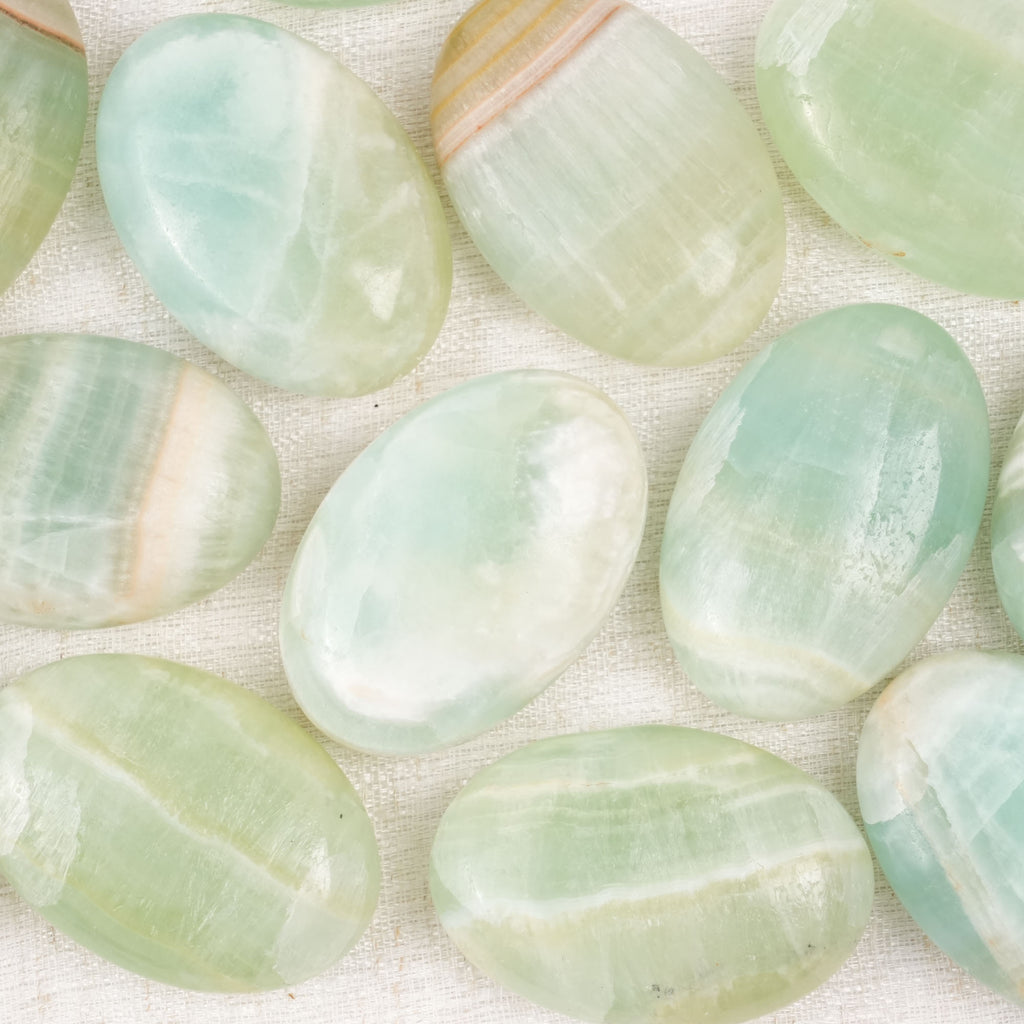 Caribean Calcite Palm Stone
