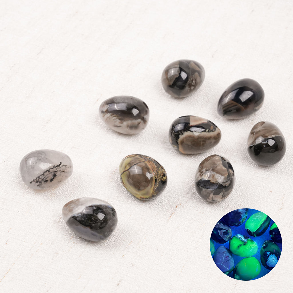 Volcano Agate Tumbled Stone