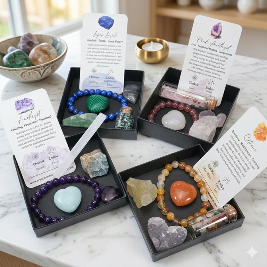 The Manifestation Box: Handpicked Healing Crystal Kits for Every Intention