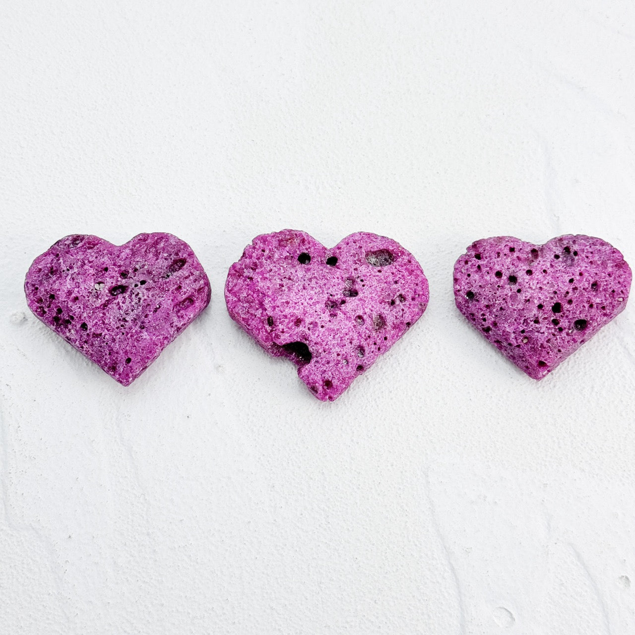 Natural Ruby Heart Gemstone Photo