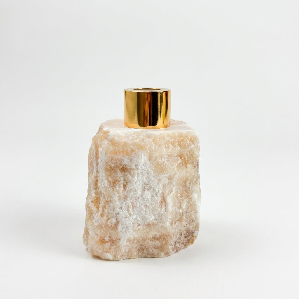 Himalayan Salt Crystal Reed Diffuser Gift Set | Natural Rock Salt Aroma Diffuser for Home Bathroom Decor