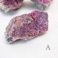 Natural cobaltoan calcite crystals are prized for their unique beauty