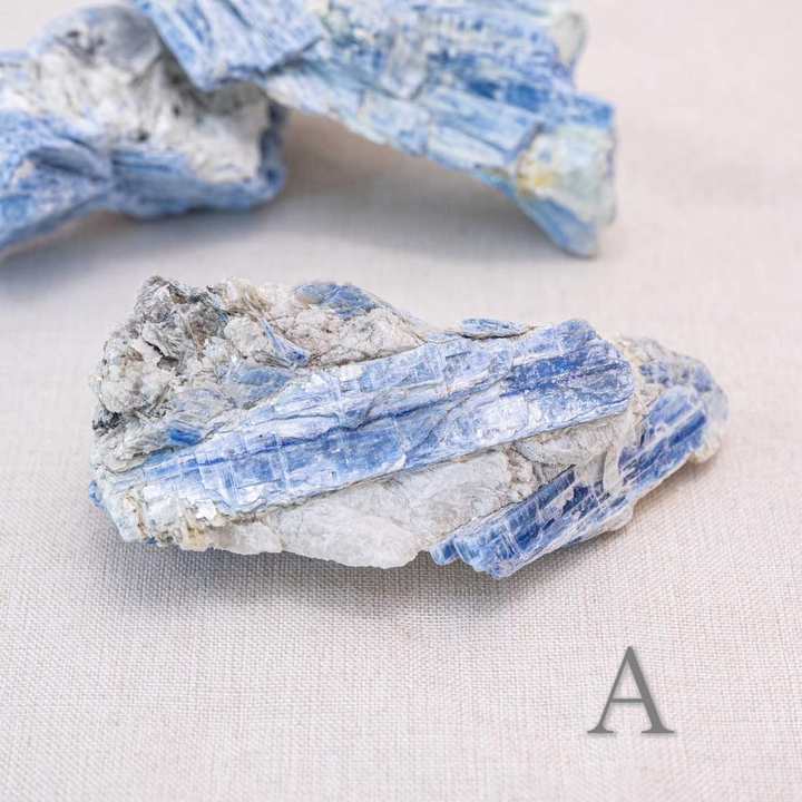 Natural kyanite crystals are excellent for energy clearing
