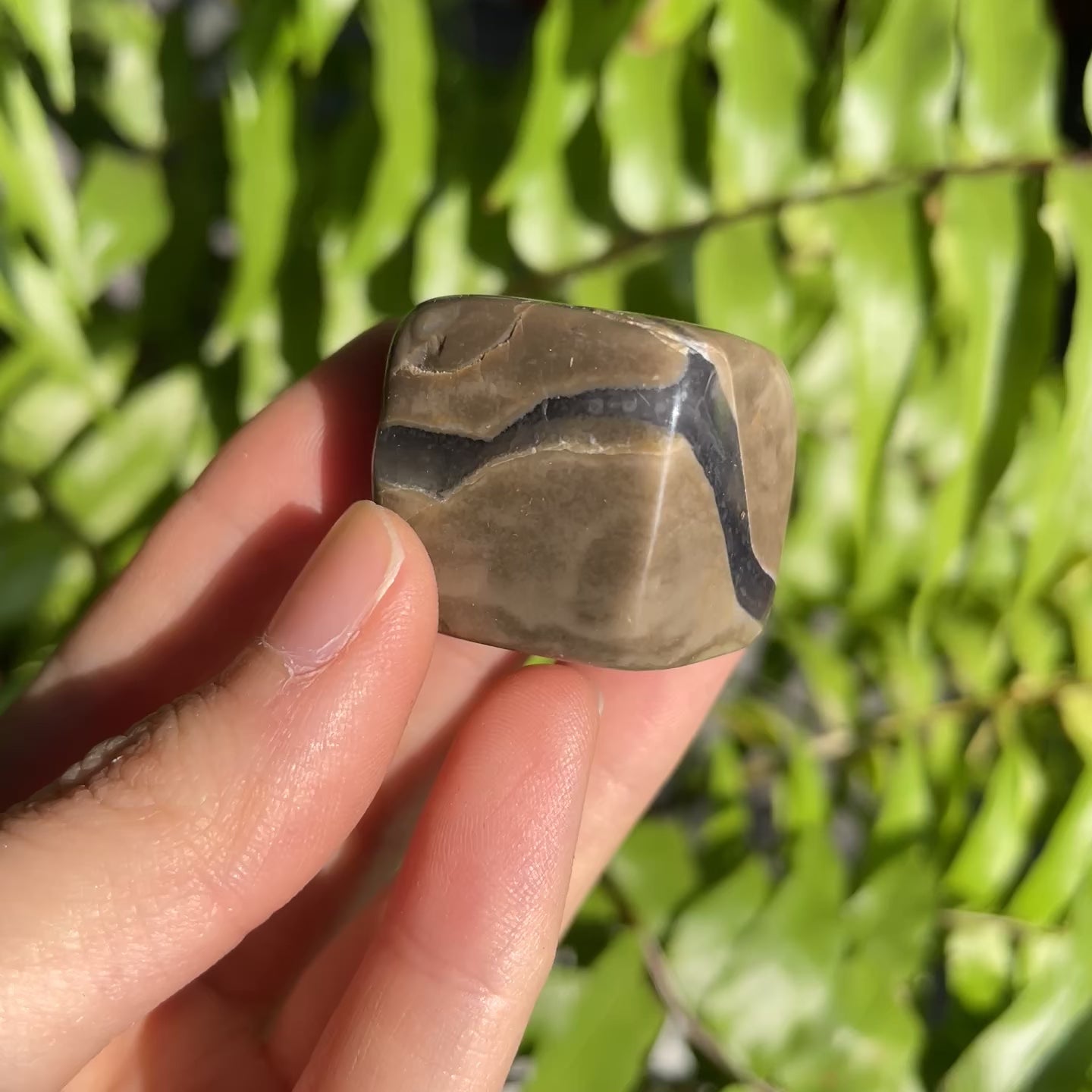 Volcano Agate Cube