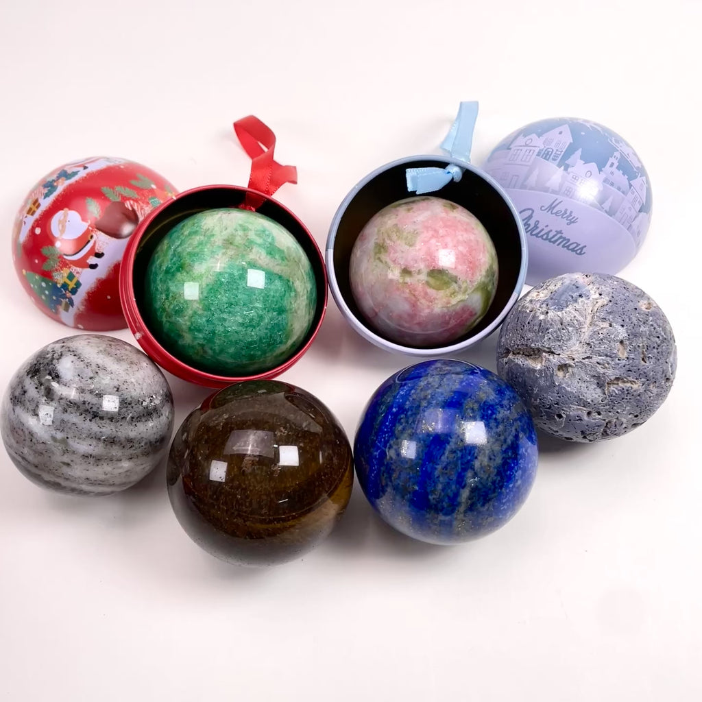 Mystery Crystal Sphere (With Tin Box)