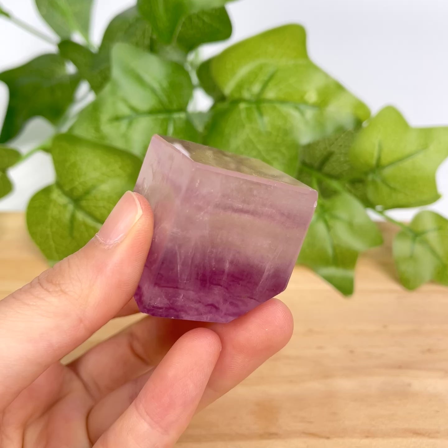 Rinbow Fluorite Crystal Cube | Healing Fluorite Stone for Mental Clarity & Energy Balance