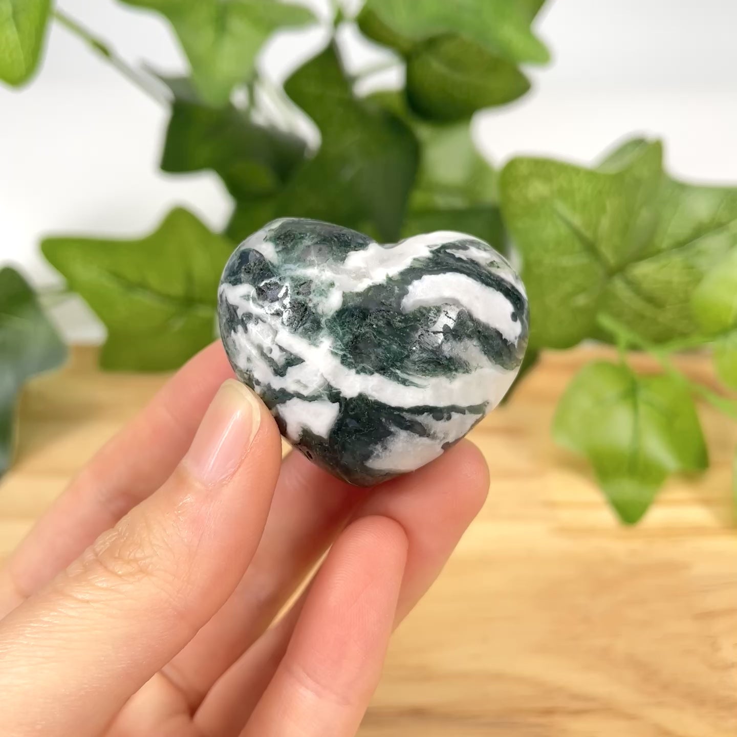 Assorted Crystal Heart Palm Stones | Mixed Natural Gemstone Hearts for Healing