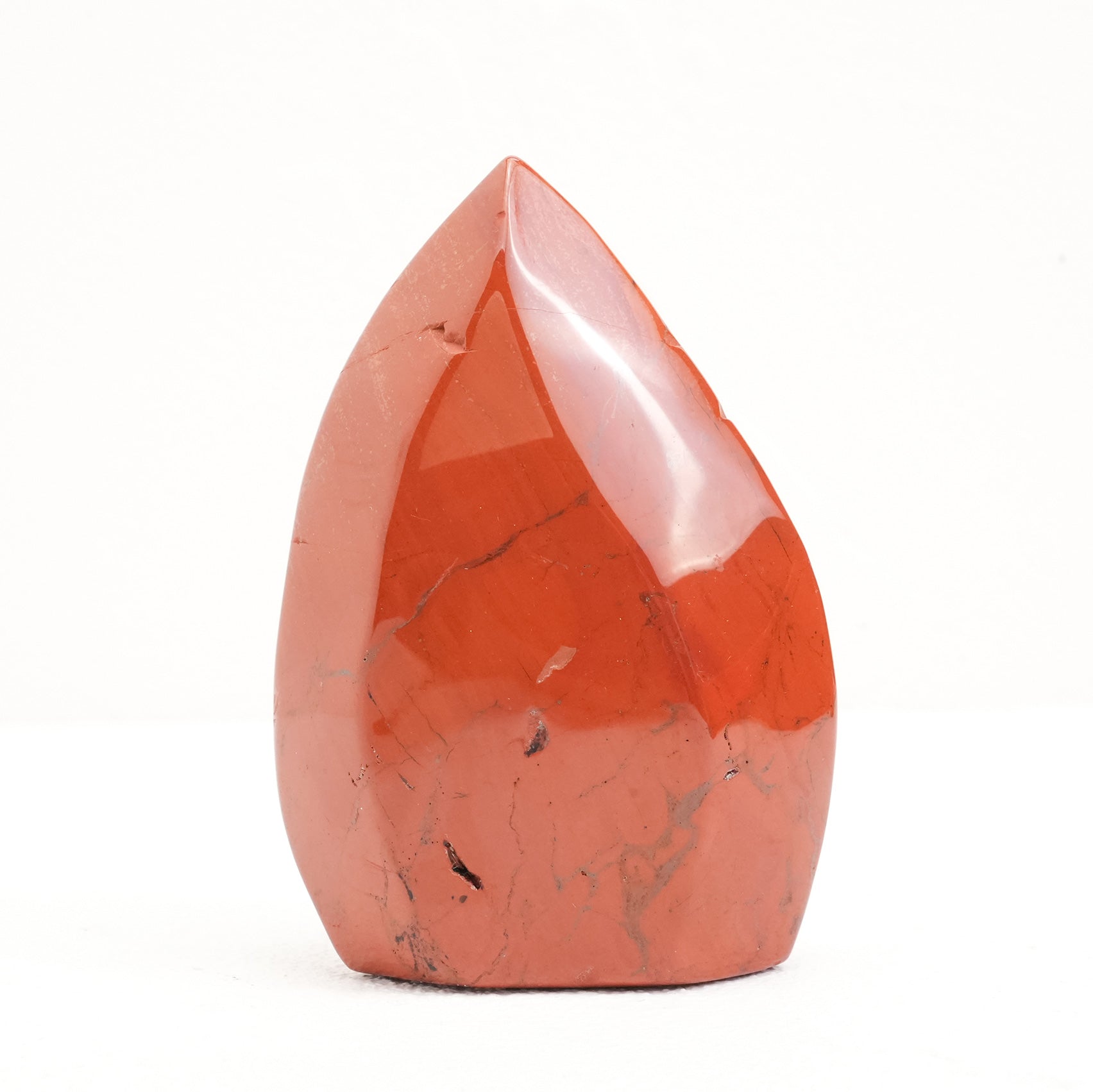 Natured formed High-quality Red Jasper Freeform Crystal